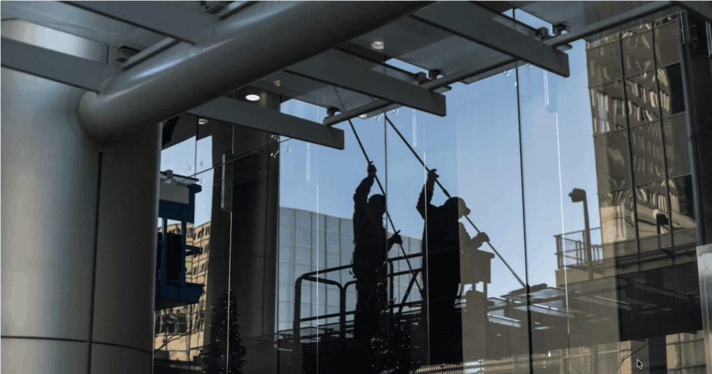 Fönsterputsning i Värnamo, utförd av Köhler städ och fönsterputs