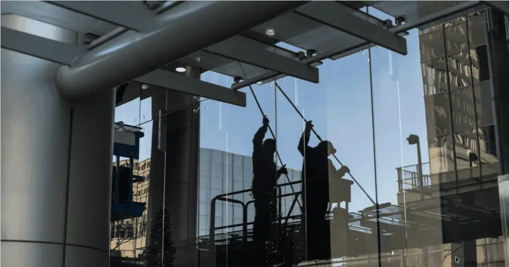 Fönsterputsning i Värnamo, utförd av Köhler städ och fönsterputs