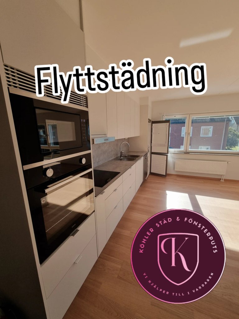 Flyttstädning i Värnamo - Flyttstäd där Fönsterputsning alltid ingår i ditt pris.