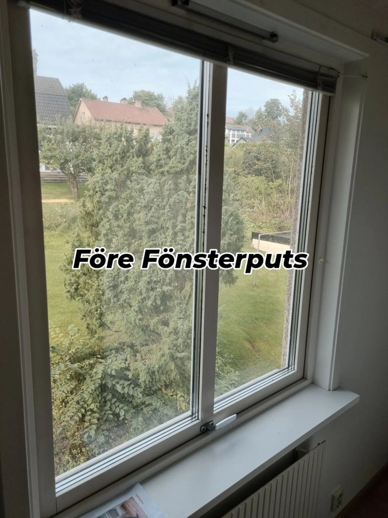 Fönsterputsare i Värnamo, Fönsterputs